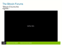 Tablet Screenshot of bitcoinforums.net